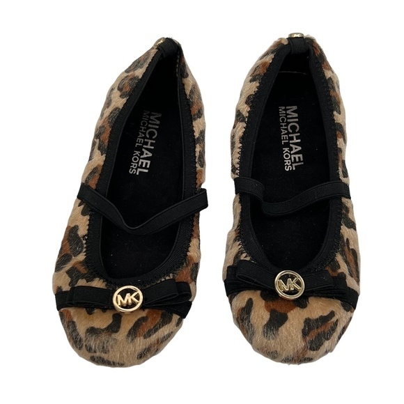 Michael Kors Cheetah Slip On Ballet Flats Size 11 Toddler Girl's - Picture 3 of 9
